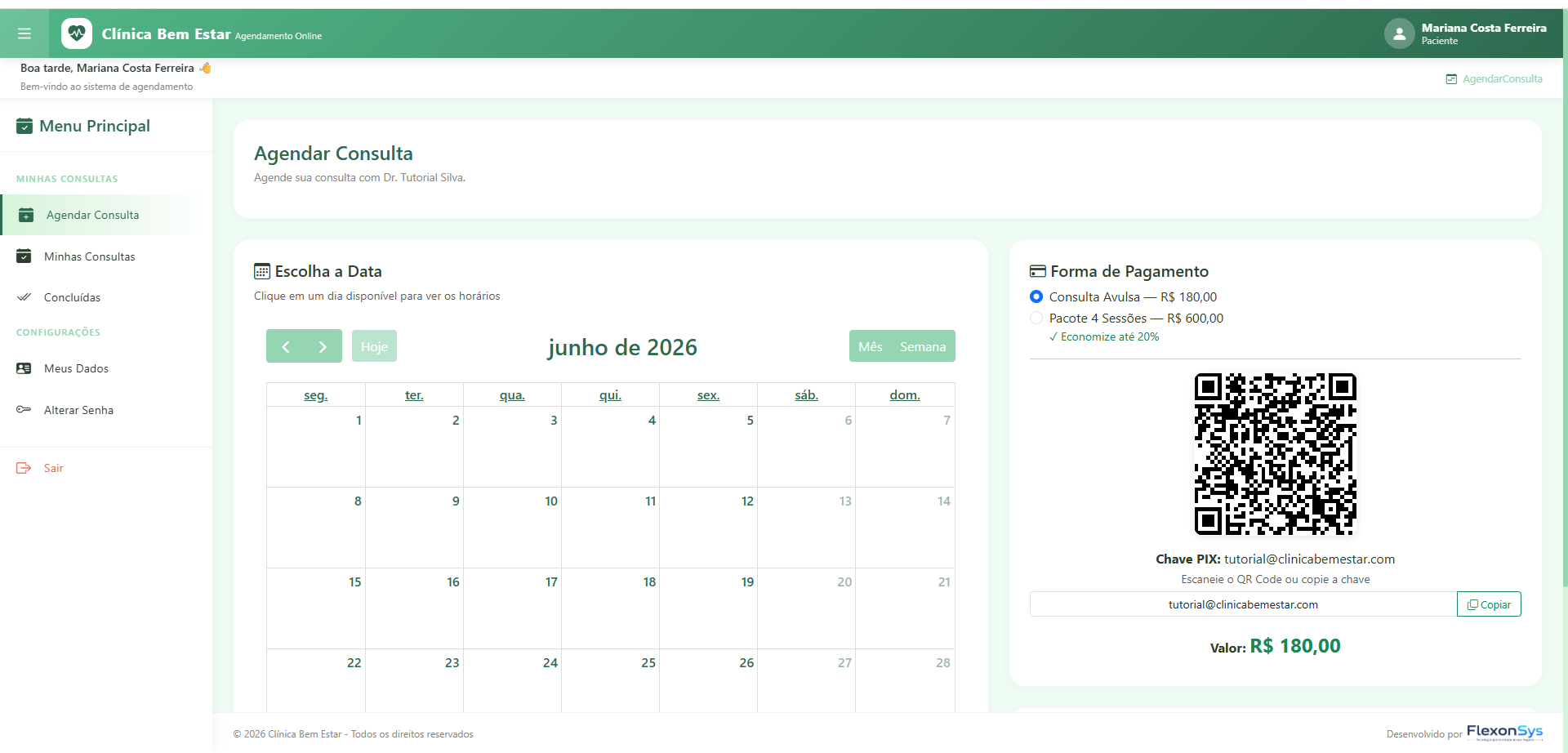 Agendar Consulta